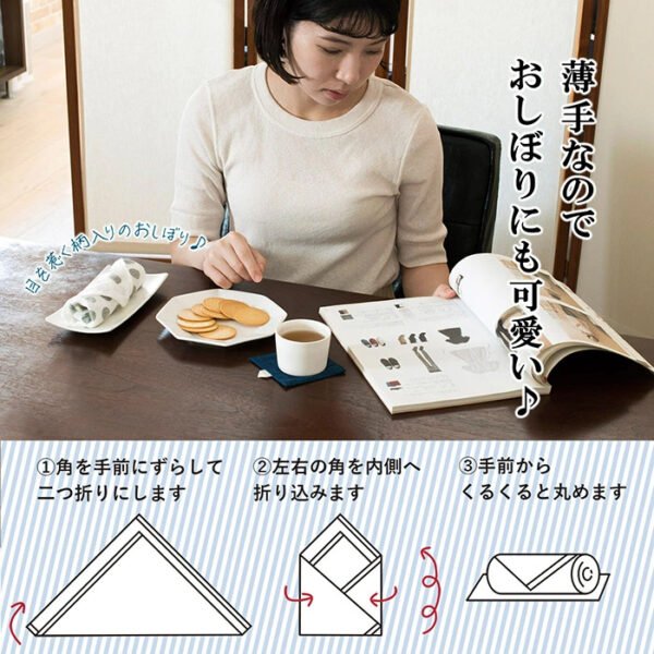 日本製泉州紗毛巾 34x34cm 日本製泉州紗毛巾 34x34cm