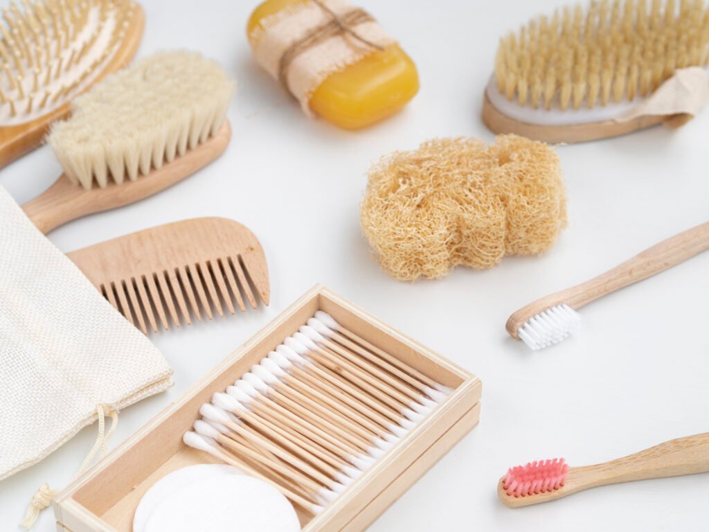 high angle comb brushes arrangement